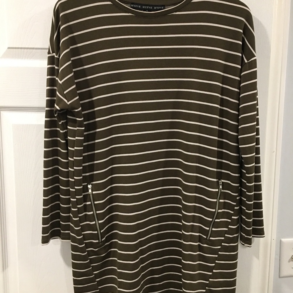 Oversized sweater tunic